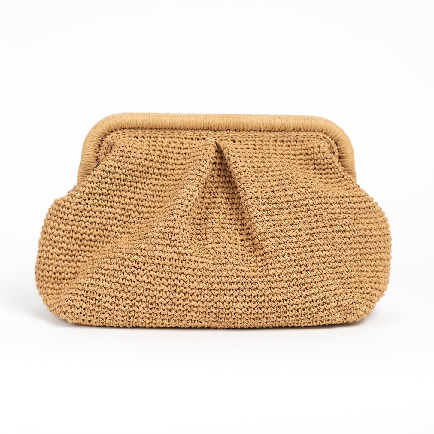 Elegant Straw Crochet Bag