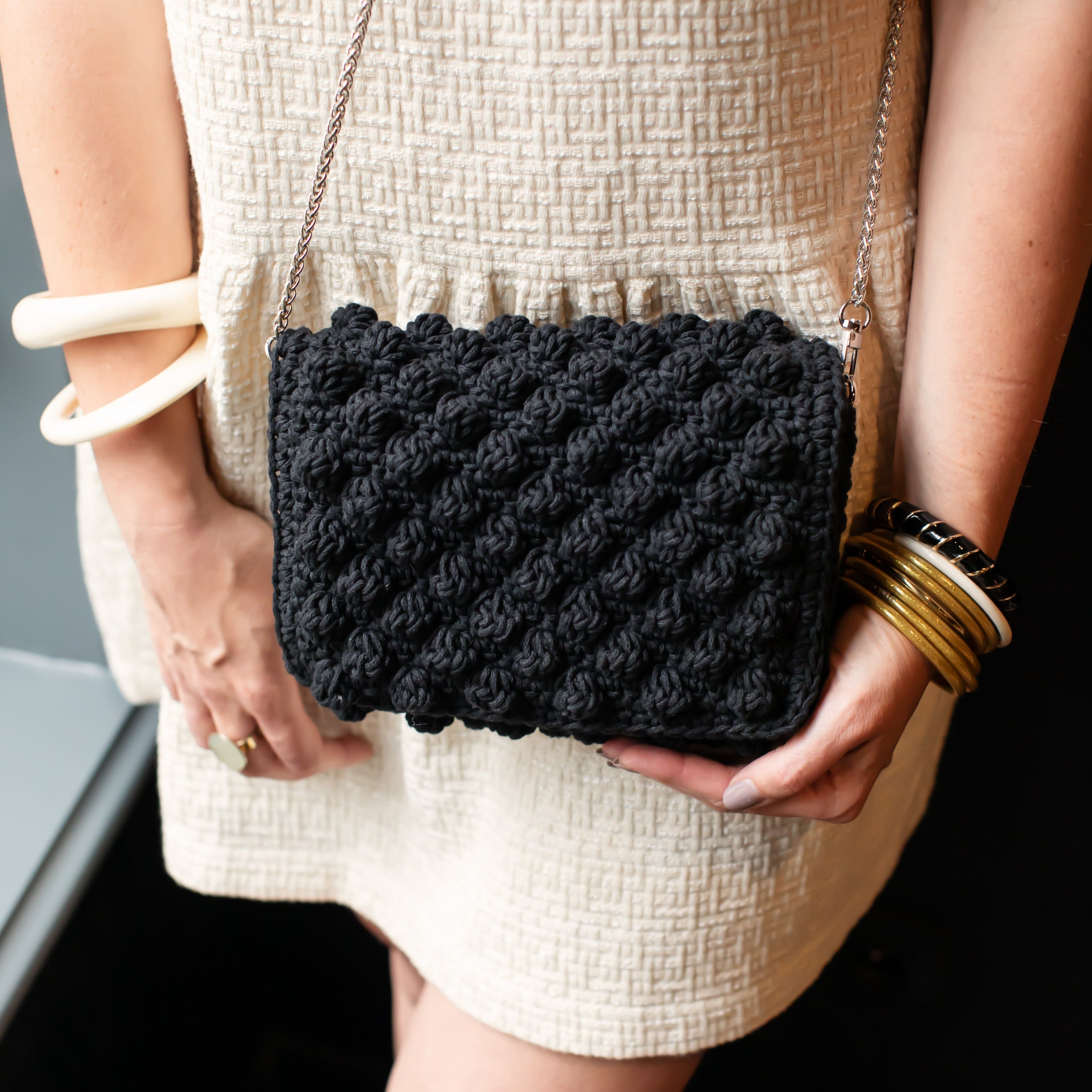 Sac bandouliere crochet new arrivals